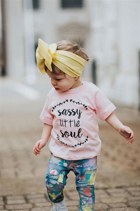 Sassy Little Soul Toddler Graphic Tee Baby Girl Shirt Kids Graphic