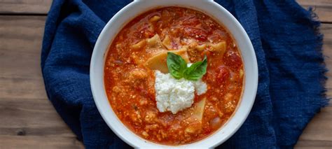 lasagna soup