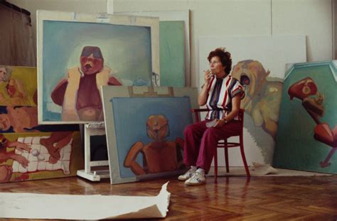 Jahrhundertmalerin Maria Lassnig In Der Usa Sabine B Vogel Sabine