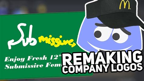 We Remade Company Logos In Discord Youtube