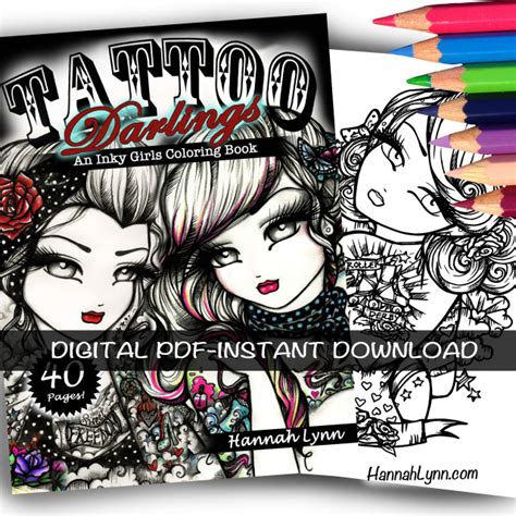 We did not find results for: PDF Tattoo Darlings: An Inky Girls Coloring Book --Instant ...