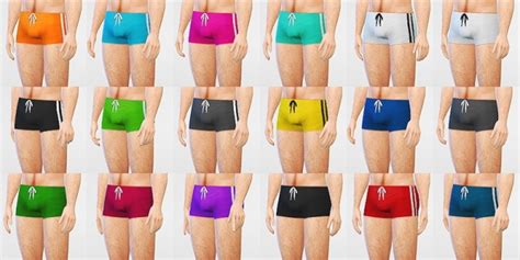 Trunk Funk Swimsuit For Males At Lumialover Sims Sims 4 Updates