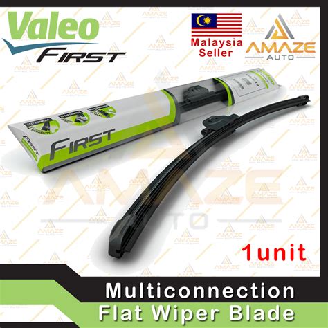 Valeo First Multiconnection Flat Wiper Blade Size