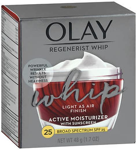 Olay Regenerist Whip Active Moisturizer With Sunscreen Spf 25 17 Oz