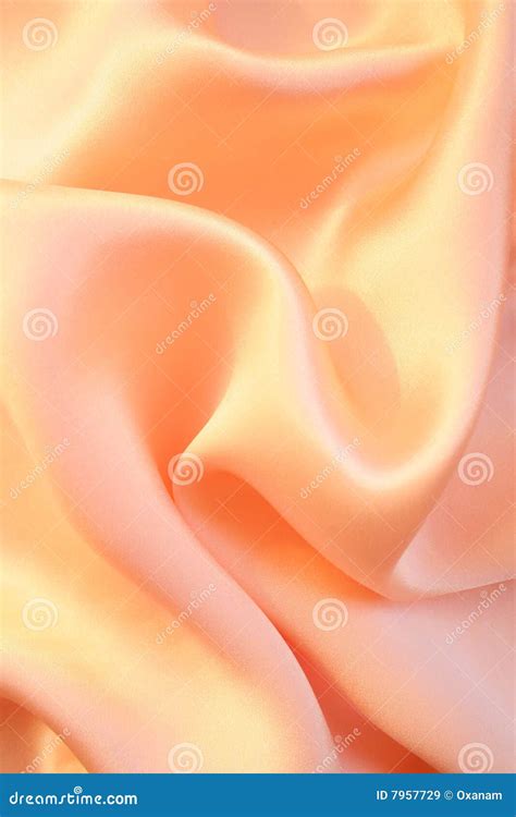 Smooth Elegant Golden Pink Silk As Background Stock Image Image Of Color Clothing 7957729