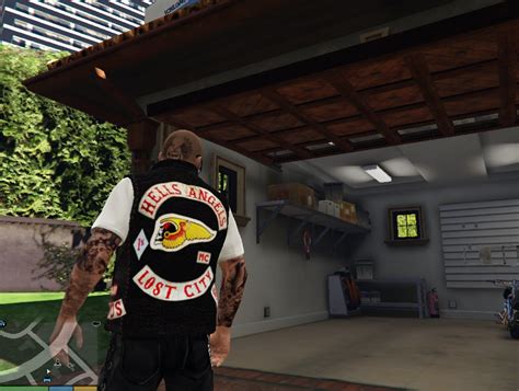 Leather Cut Hells Angels Lost City For Michael Gta5