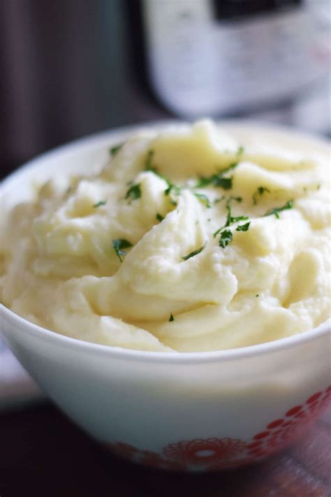 Potatoes need a lot of salt—go heavy! Instant Pot Mashed Potatoes | Soulfully Made
