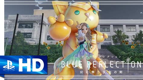 Blue Reflection 2017 Debut Gameplay Trailer Ps4 Ps Vita 1080p