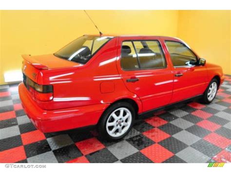 1998 Tornado Red Volkswagen Jetta Glx Vr6 Sedan 24493369 Photo 6