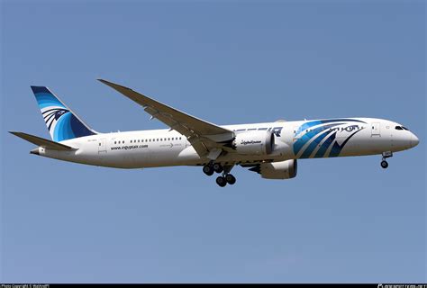 SU GEU EgyptAir Boeing 787 9 Dreamliner Photo By WalAndPl ID 1449455