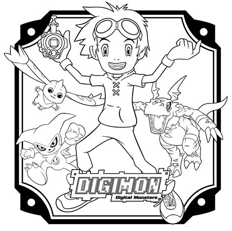 Digimon Coloring Page Coloring Pages Digimon Spiderman Coloring My Xxx Hot Girl