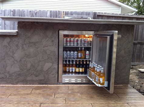 A Beer Fridge Is A Must Have For Any Outdoor Kitchen Outdoor Kitchen