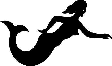 Mermaid Silhouette Images At Getdrawings Free Download