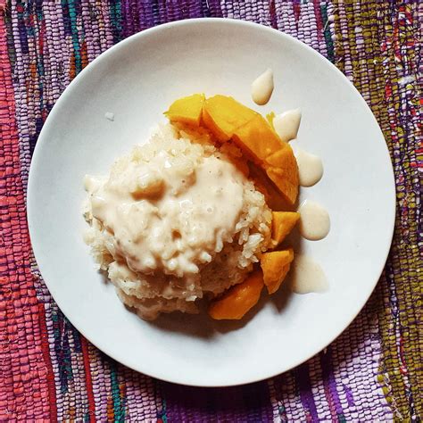 Homemade Khao Niaow Ma Muang Aka Thai Mango Sticky Rice Rfood