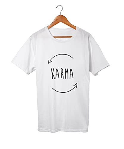 Buy Tee Print Karma Original 100 Cotton Round Neck Printed T Shirt For