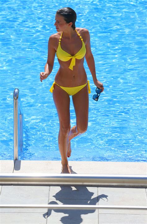 Lucy Mecklenburgh In A Yellow Bikini 26 Gotceleb