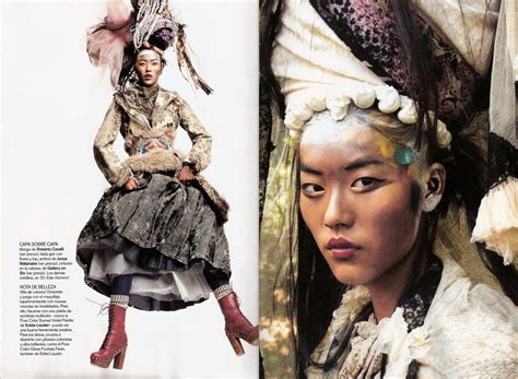 Asian Models Blog Liu Wen In Editorial For Vogue España January 2011