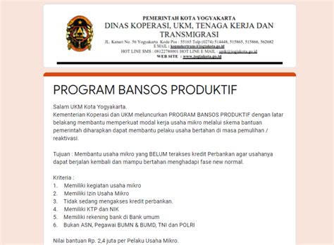 Link resmi akses daftar online bpum umkm di www.depkop.go.id, blt 2,4 juta dicairkan langsung ke rekening. Daftar Banpres BLT UMKM Rp2,4 Juta Tahap II, Berikut Link ...
