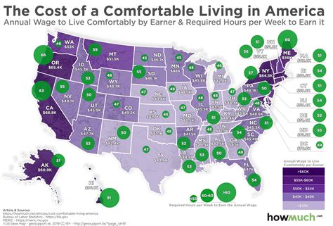 29 Us Cost Of Living Map Maps Online For You