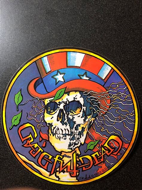 10 Different Vintage Grateful Dead Sticker Limited Edition Etsy