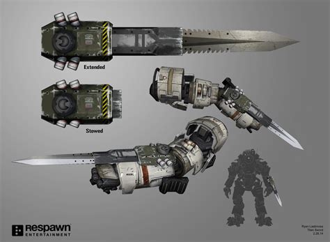 Various Concepts For Titanfall 2s Digital Armory Some Of These Made