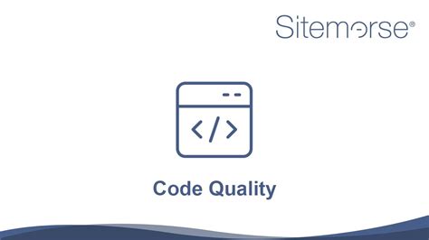 Code Quality Assessment Category Youtube