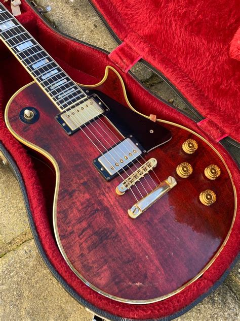 1979 Gibson Les Paul Custom Wine Red Ohsc In Farnham Surrey Gumtree