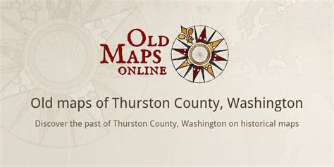 Old Maps Of Thurston County