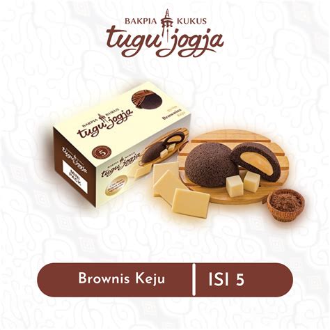 Bakpia Kukus Tugu Jogja Brownies Keju - Mini Pack | Lazada Indonesia