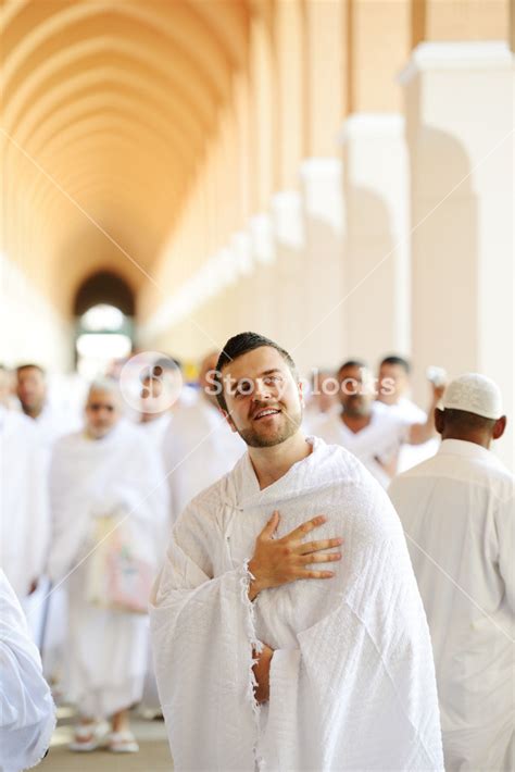 Muslim Pilgrim In Makkah Royalty Free Stock Image Storyblocks