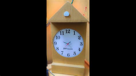 How To Make Cardboard Clock In Easy 5 Steps 2021 In Hindi Youtube