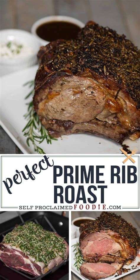 Perfect Prime Rib Roast Recipe Self Proclaimed Foodie