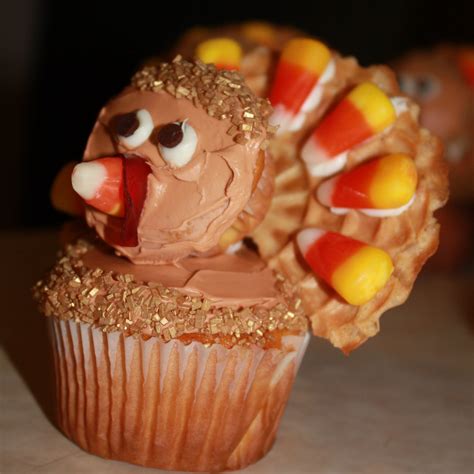 The One With The Cupcakes The One With The Turkey Cupcakes