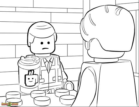 Lego People Coloring Pages At Free Printable
