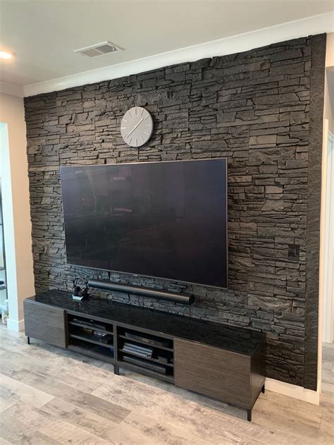 Diy Tv Accent Wall Design Genstone