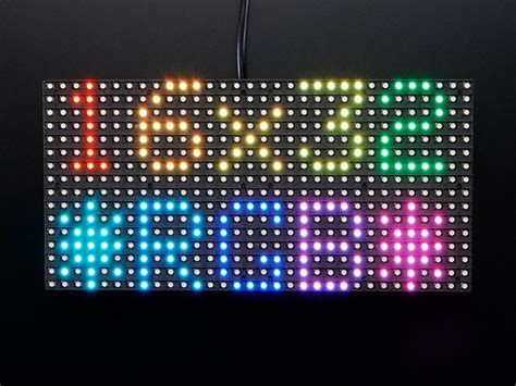 Medium 16x32 RGB LED Matrix Panel 6mm Pitch Led Matrix Rgb Led