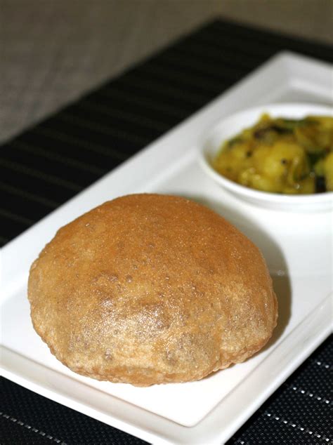 Poori Recipe Deep Fried Indian Bread Snazzy Cuisine