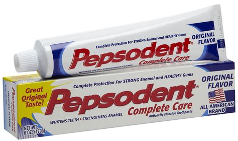 Pepsodent Complete Care Original Flavor Toothpaste 6oz