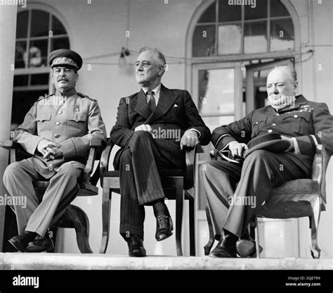 The Big Three Wwii Hi Res Stock Photography And Images Alamy
