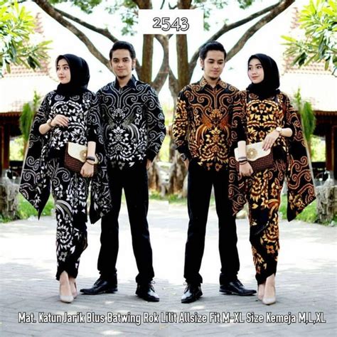 Jual Baju Setelan Kebaya Batik Couple Di Lapak Mampier Batik Bukalapak