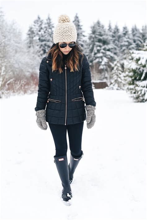 hunter tour black rain boots winter mode outfits winter outfits snow winter outfits women