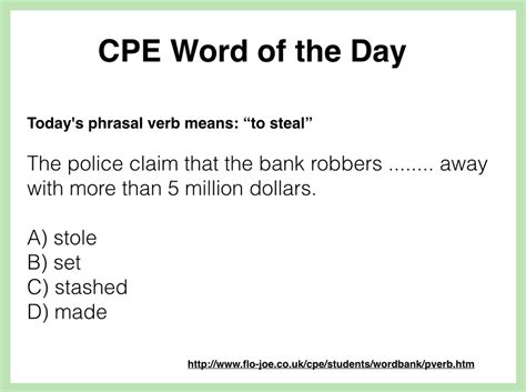 Cpe Flo Joe Word Bank - Flo-Joe on Twitter | Word of the day, Words, The day today