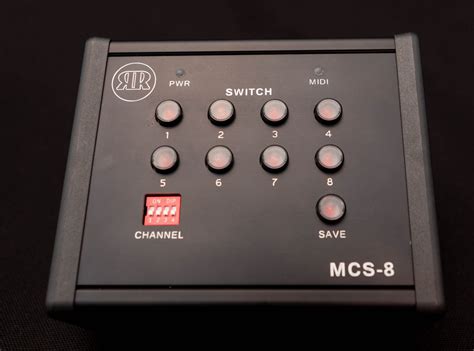 Mcs8 Midi Channel Switcher Rr Audio Solutions