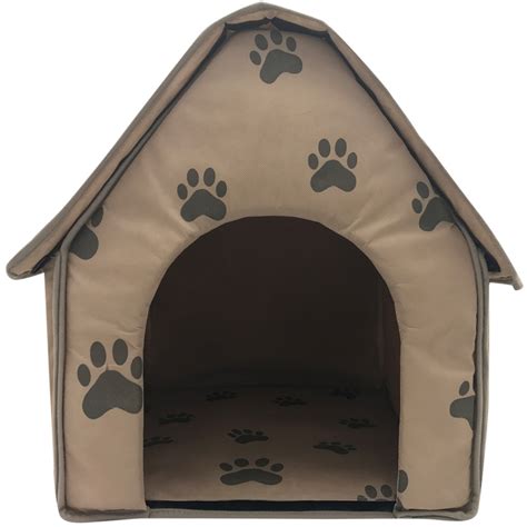 2 Pcs Dog House Foldable Small Footprint Tent Indoor Portable Travel