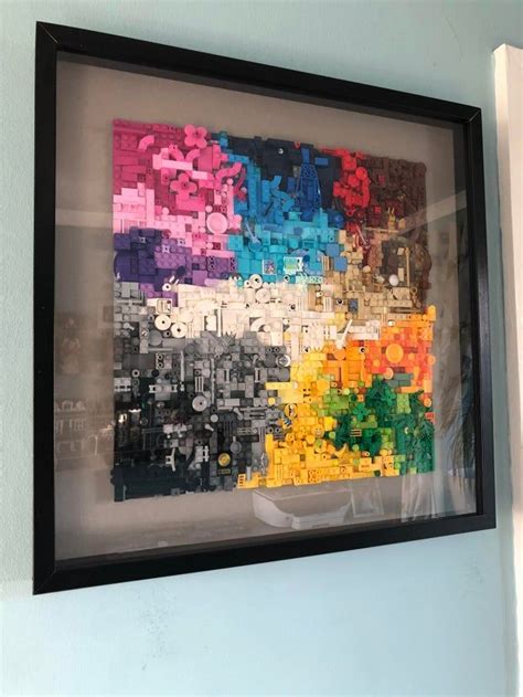 Had Lots Of Love For My Lego Art Thank You So Much Here It Is Framed
