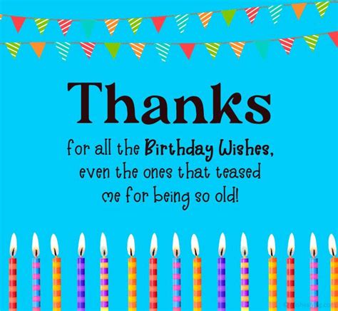 70 Thank You Messages For Birthday Wishes Wishesmsg