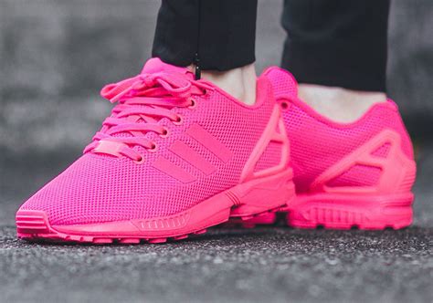 Hot Pink Is A Good Look For The Adidas Zx Flux And Tubular