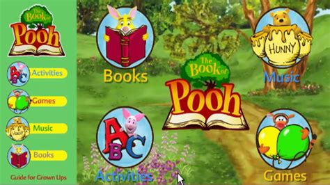 The Book Of Pooh Playhouse Disney Games For Pre School Toddler Kids