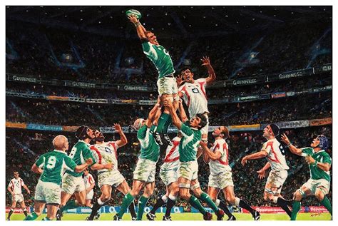 England in croke park 2007. Rugby Paintings | Roy Lyndsay Artist l Irish Artist ...