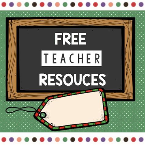Free Resources And Ideas For Teachers Posters Notes Checklists